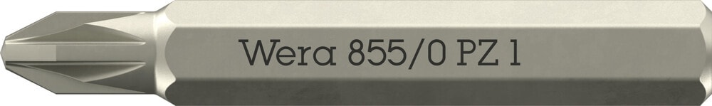 Wera 855/0 Micro bits lämplig för Pozidriv-skruvar