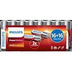 Philips Battery Power AA/LR6 32-pakning