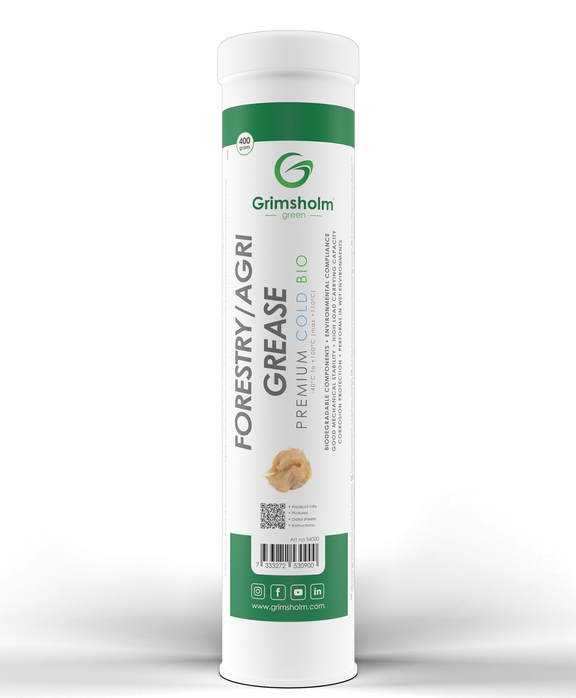 Grimsholm Skog/Agri-fett Premium Cold bio 400 g