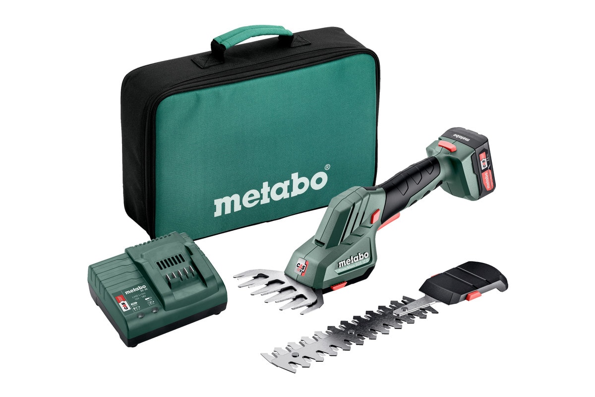 Metabo Busk-och grässaxPowerMaxx SGS 12 Q med 1x2Ah batteri & laddare