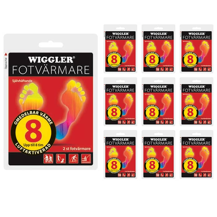 Wiggler fotvärmare 10-par