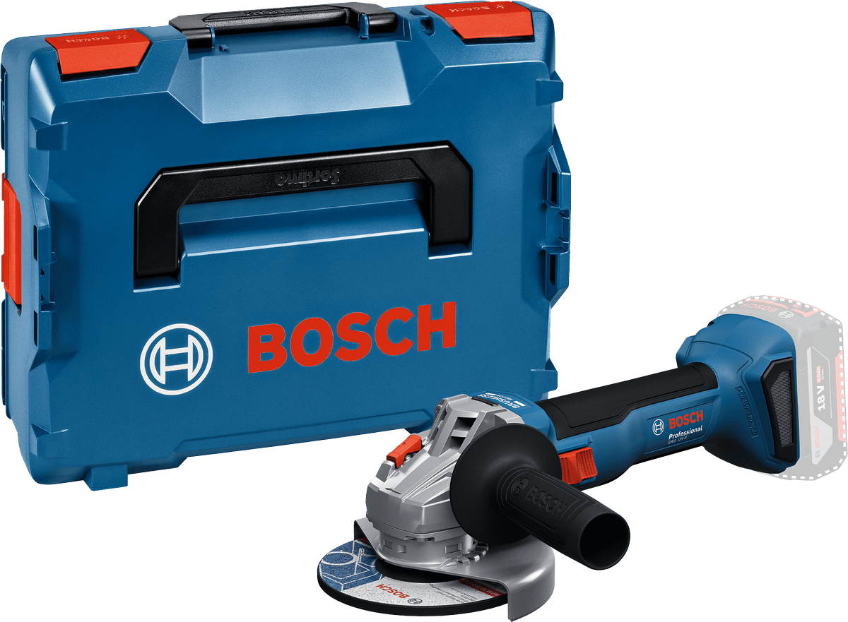 Bosch Vinkelslip GWS 18V-8 2X4AH L-BOXX