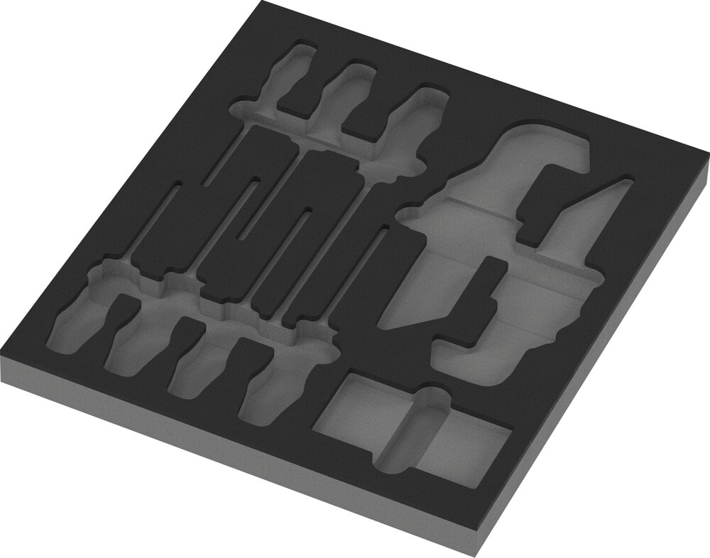 Wera 9860 Skumgummiinsats Stainless sats 1, utan verktyg