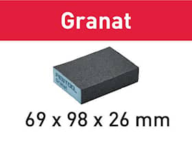 Festool Slipkloss Granat 69x98x26mm 6-pack