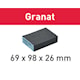 Festool Slipkloss Granat 69x98x26mm 6-pack
