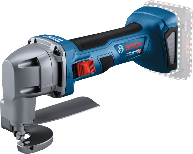 Bosch Sheet metal shears GSC 18V-16 E without battery and charger