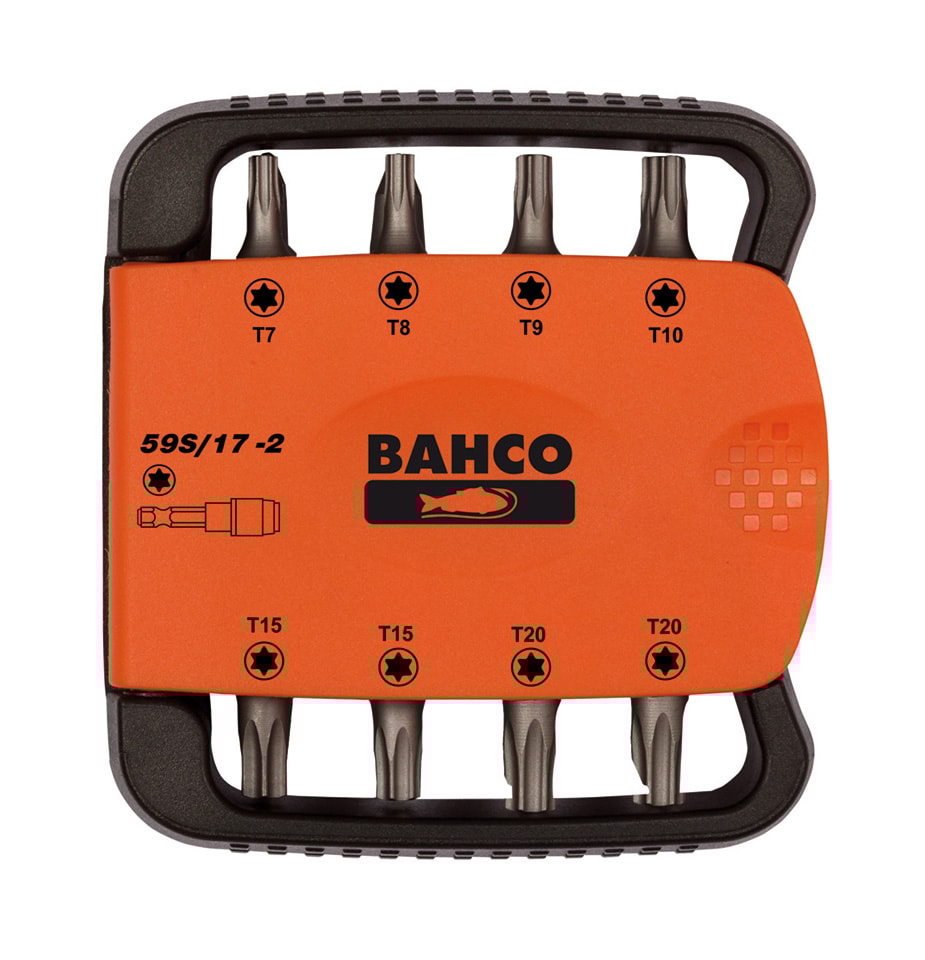 Bahco Bitssett 17Del Torx T7-T40 59S/17-2