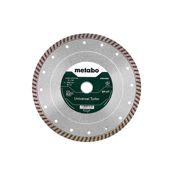 Metabo diamantkappeskive Universal Turbo" 230 mm