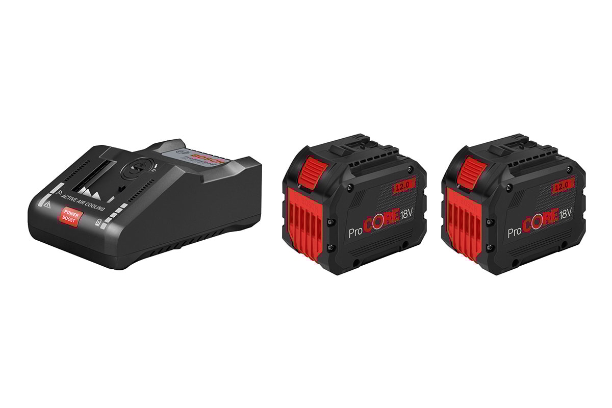 Bosch Procore 18V 2X12Ah GAL18V-160 Starterset 