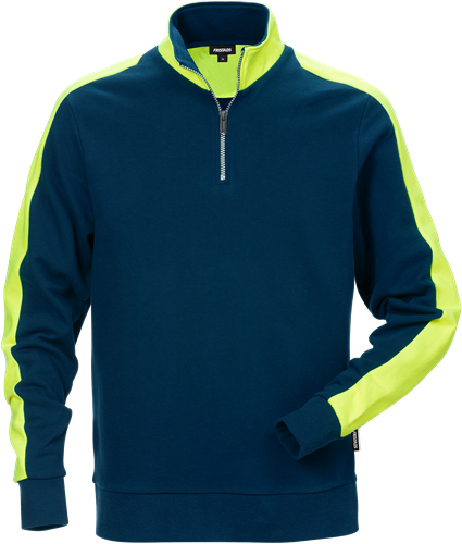 Fristads Genser med glidelås 7449 RTS