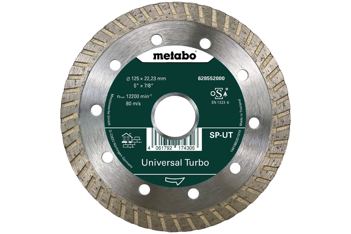 Metabo Diamantkapskiva Universal Turbo“ 125mm