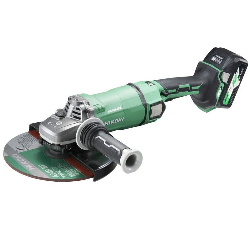 Hikoki Vinkelslip G3623DA med 2st batterier och laddare