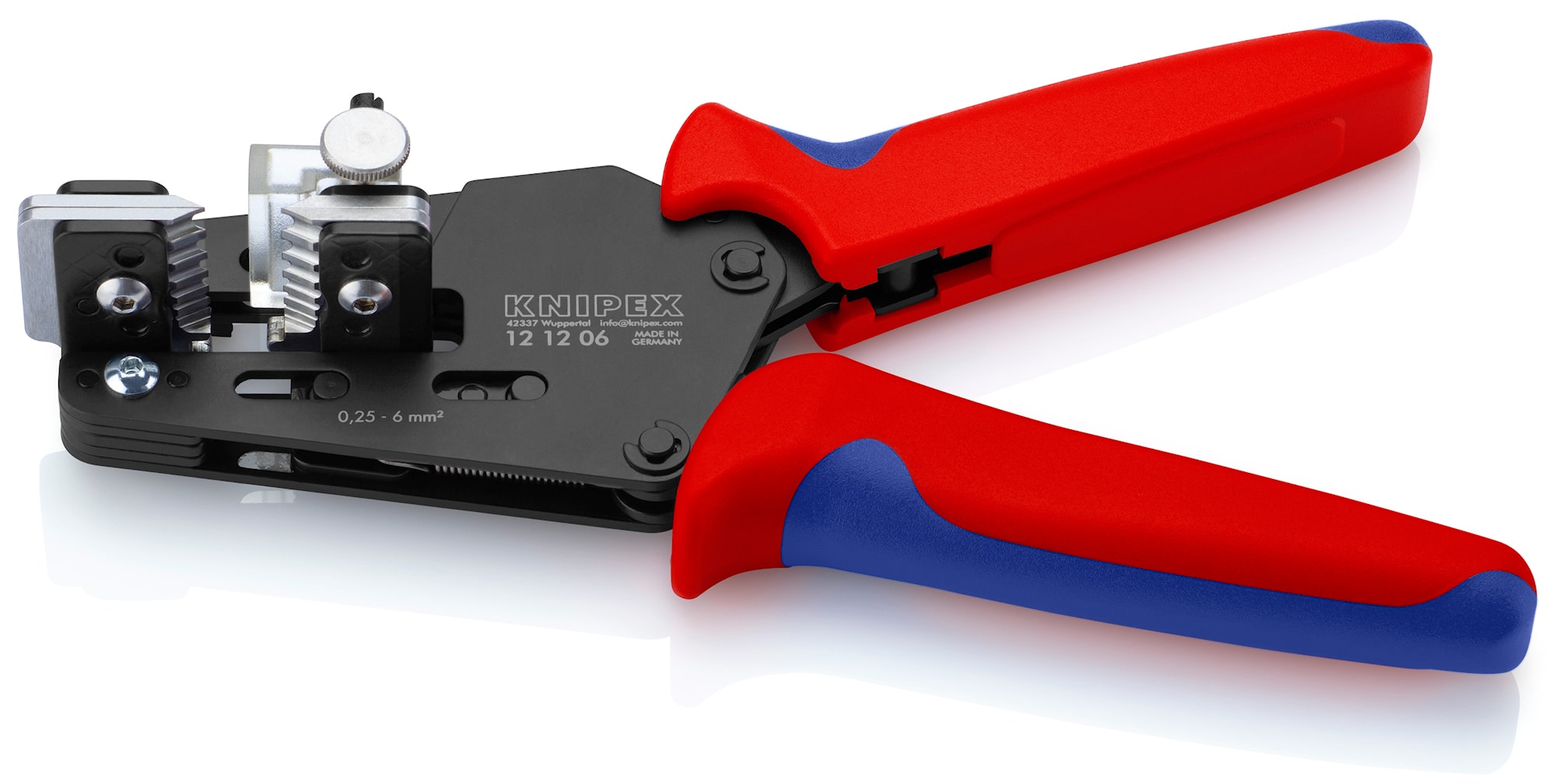 Knipex Avisoleringstång 121206 195mm, 0,14-6mm², automatisk