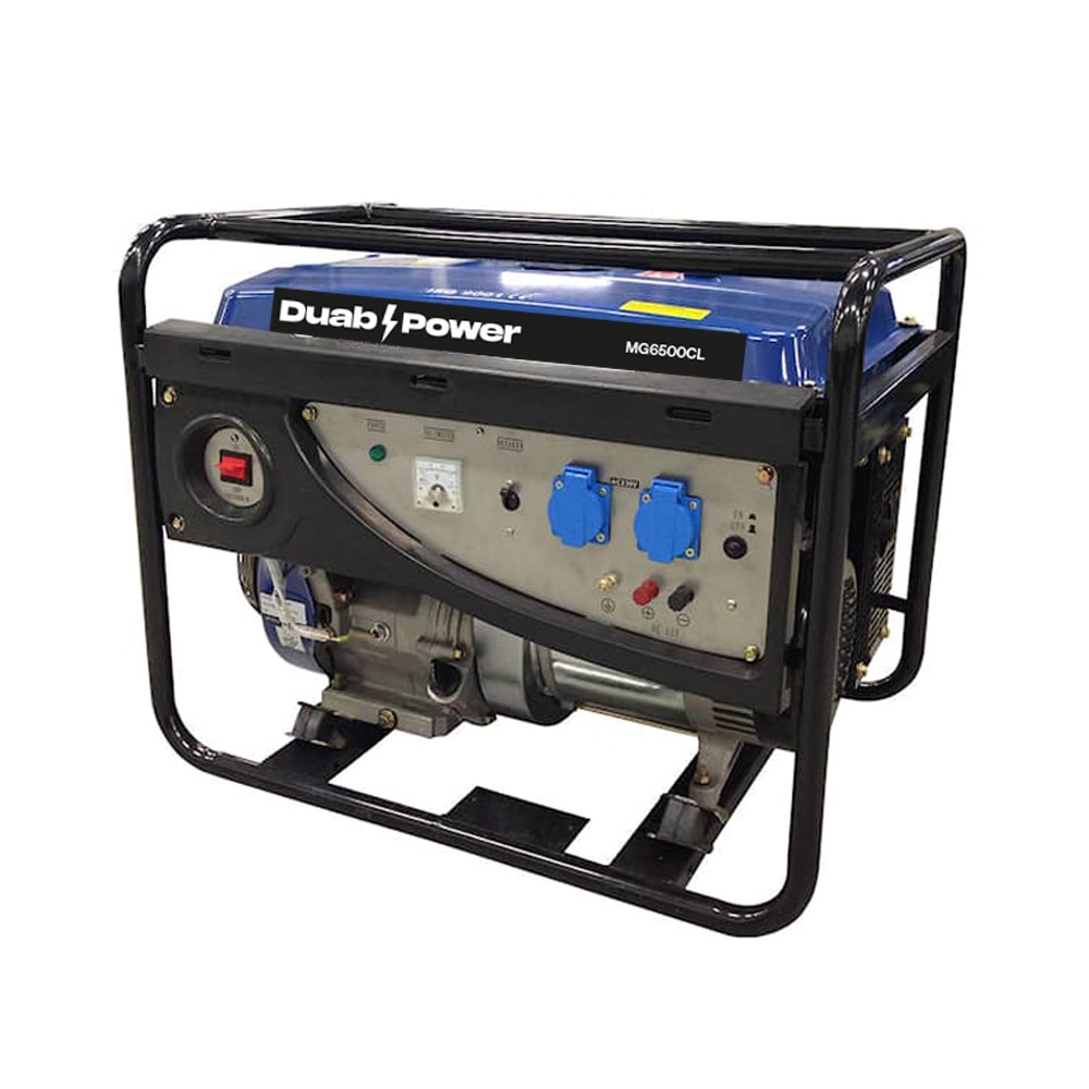 Duab-Power Elverk MG6500CL 1-fas bensin