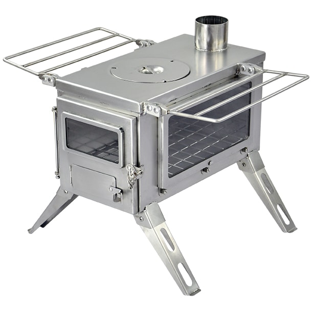 Winnerwell® Nomad View 1G M-sized Cook Camping-kamin -