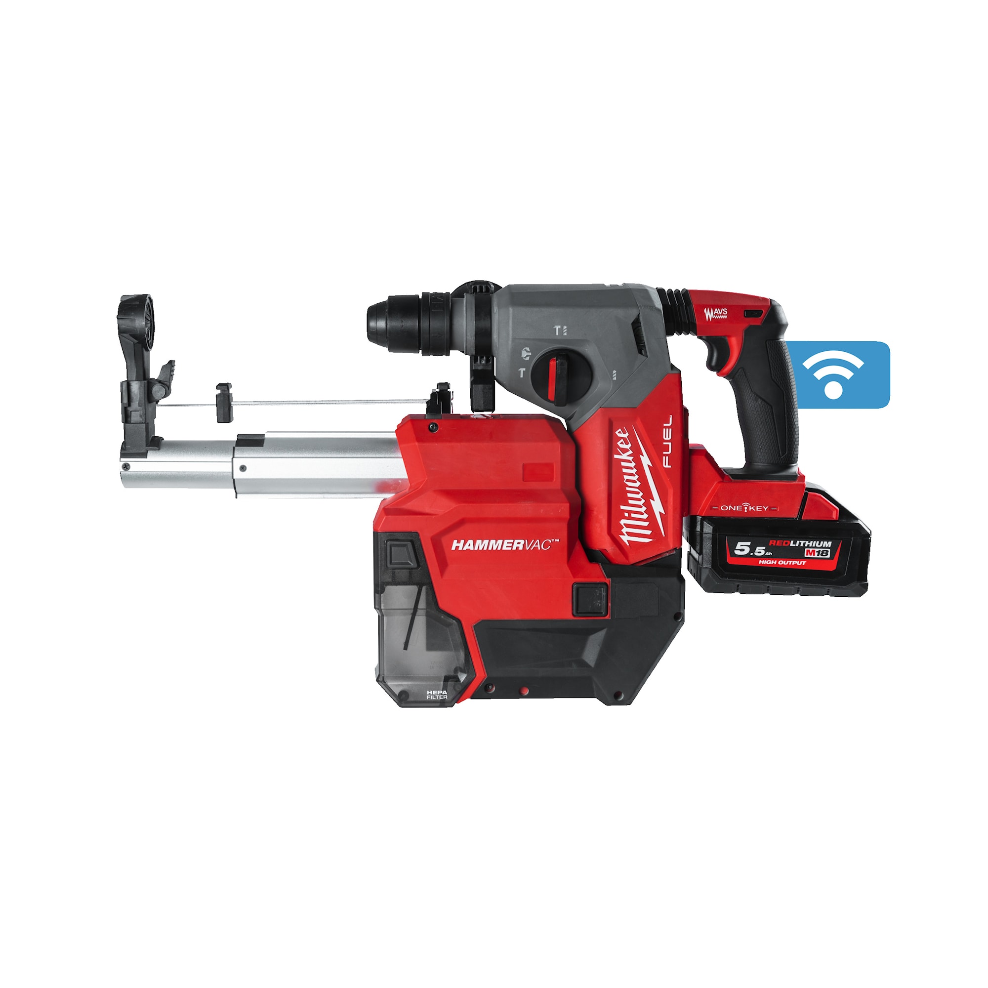 Milwaukee M18 ONEFHX DEL-552C Sds-Plus Borrhammare