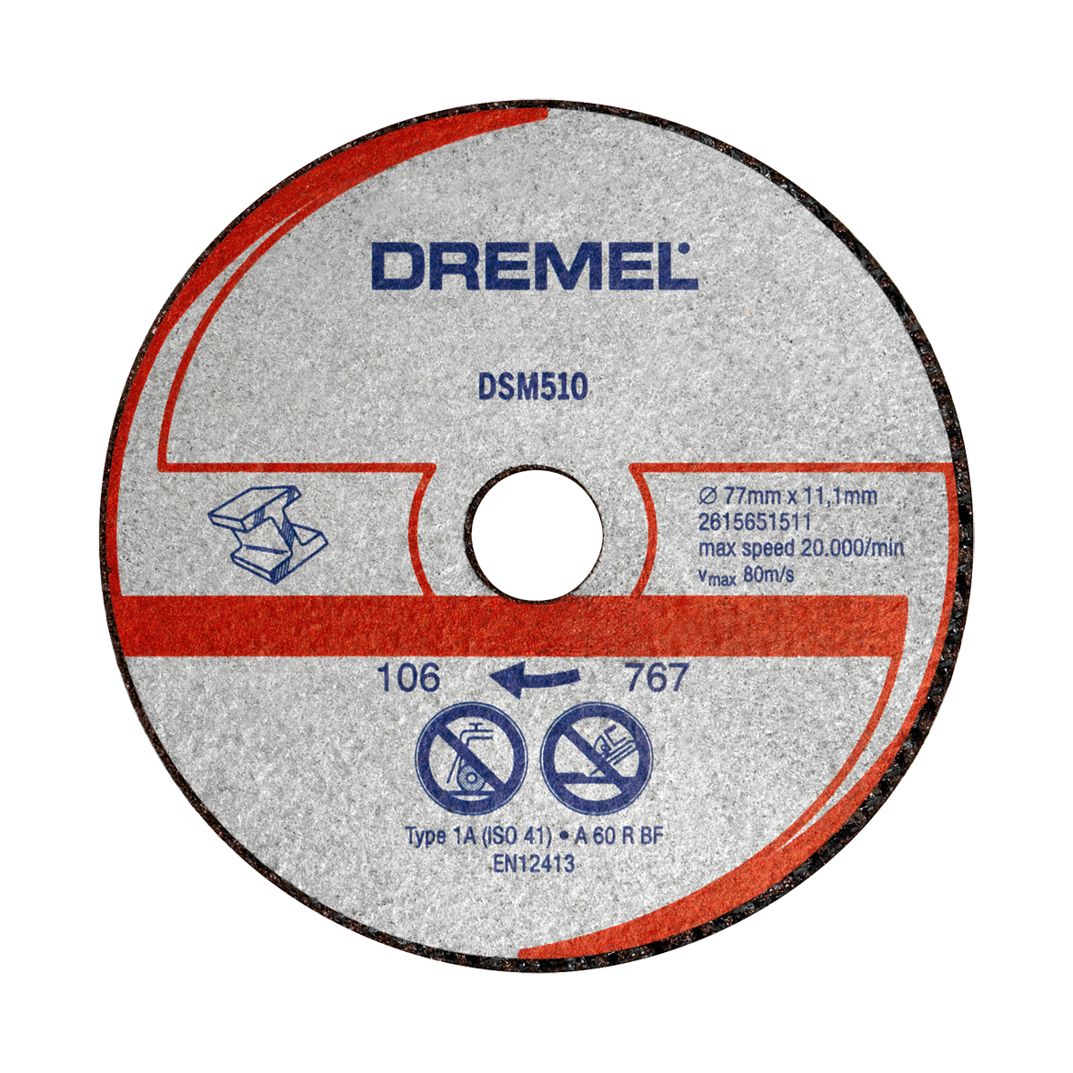 Dremel kappeskive Dsm510 metall til Dsm20