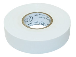 Amiga elektrisk tape 15 mm x 20 m hvit