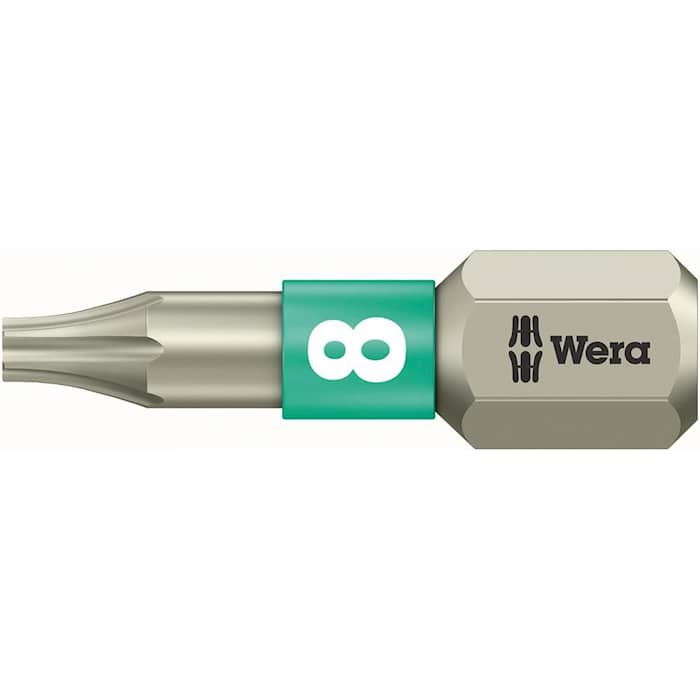 Wera Bits 1/4 Torsion Torx 25mm, rostfri