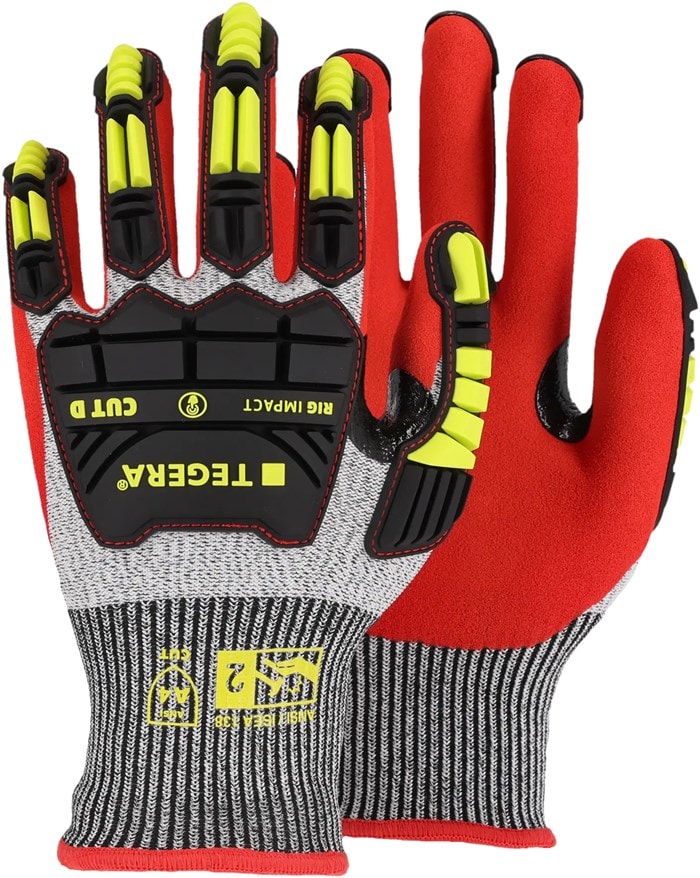 Tegera Slagskyddshandske RIG IMPACT 422