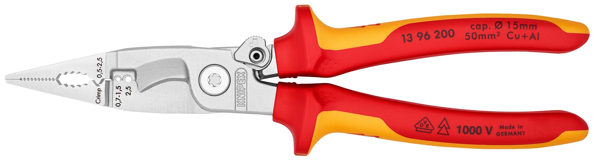 Knipex Installationstång 1396200 200mm VDE