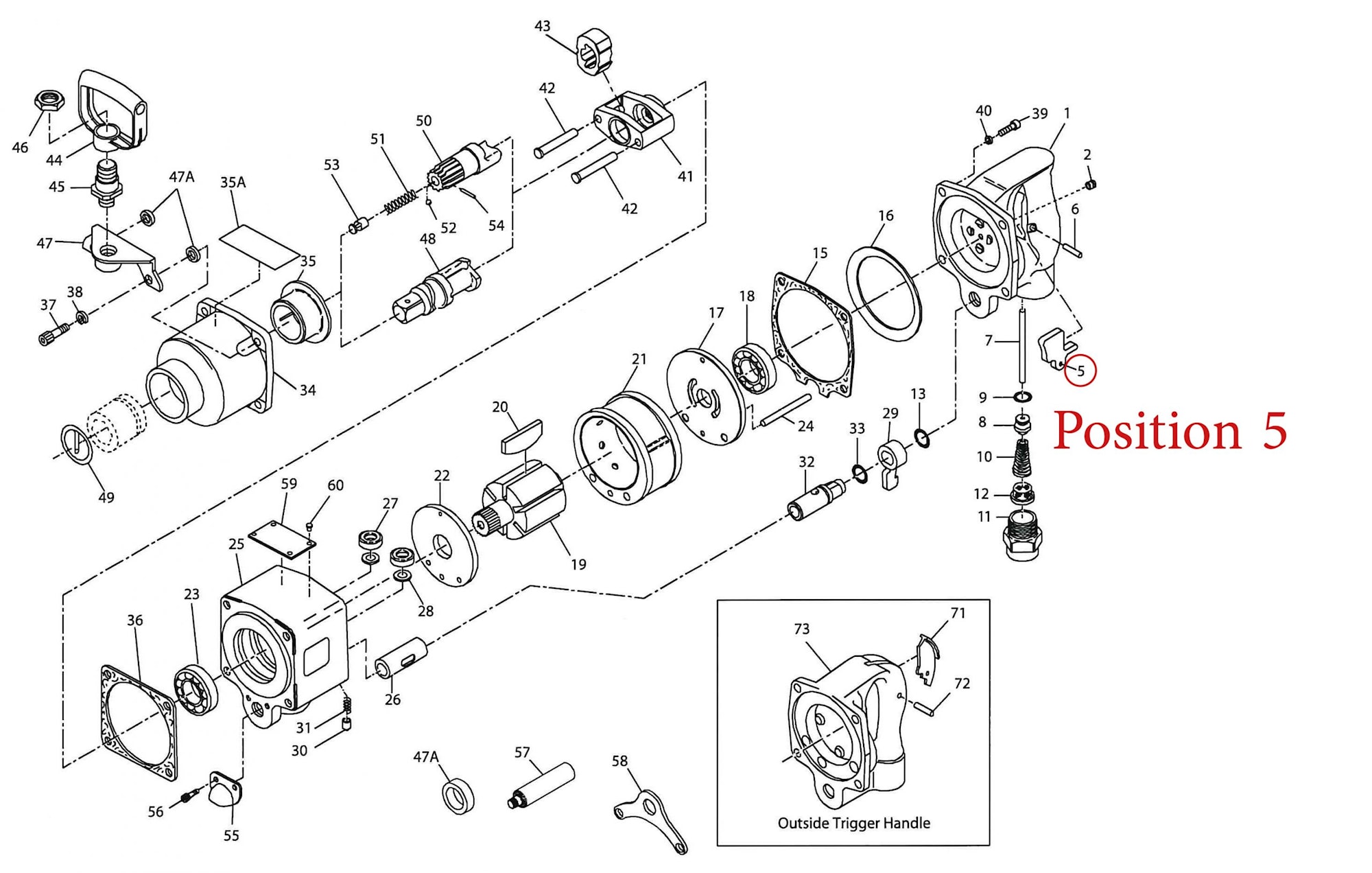 Ingersoll Rand Avtryckare 844-78