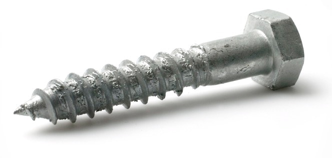 Arvid Nilsson T6S DIN571 4.6 FZV 12x100/60 6kt NV19 Fransk träskruv 25-pack -