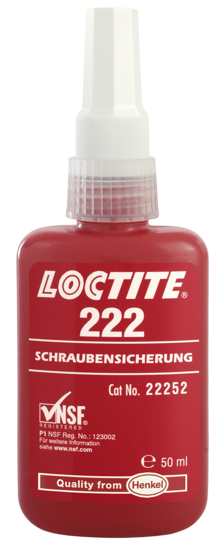 Loctite Gänglåsning 222 50 ml Flaska