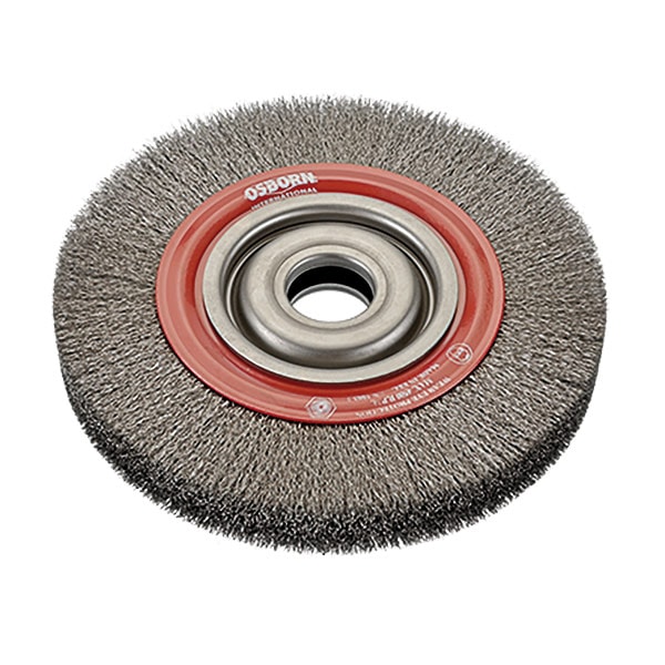 Osborn Cirkulärborste med centrumhål 31,75mm, vågig, stål