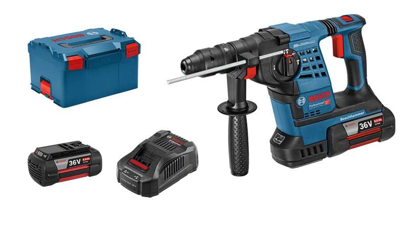 Bosch GBH 36 V-Li Plus 2X6,0Ah Lb Borrhammare 