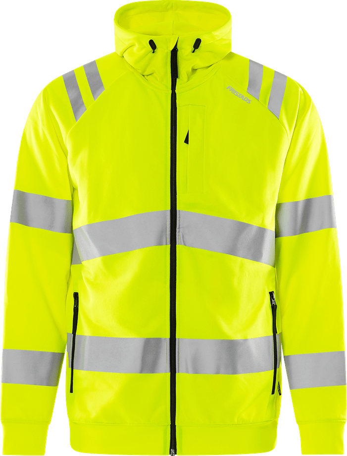 Fristads Warnschutz Kapuzen-Sweatshirtjacke Klasse 3 7865 GPSW