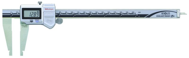 Mitutoyo skyvelære 550-311-20 med avrundede måleflater 0-8 tommer, 0,0005 tommer, IP67, datautgang