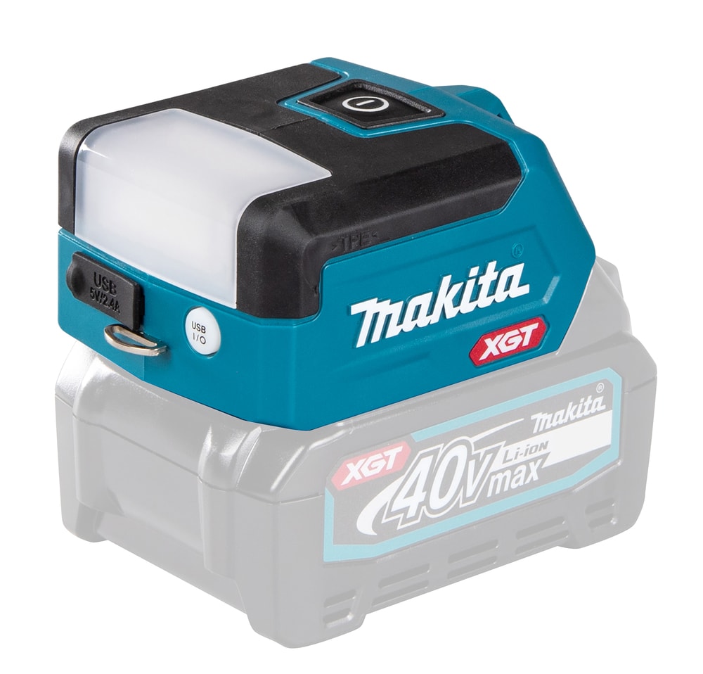 Makita Arbetslampa & USB 300Lm XGT 40V utan Batteri & Laddare