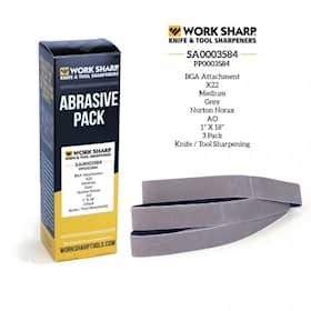 Work Sharp slipetape for Work Sharp båndslipeveiledning X22 medium 3-pk
