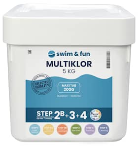 Swim & Fun Multiklor Maxi Tabs 200g, 5kg