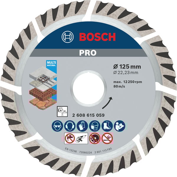Bosch Diamantskiva Std Universal 125X22,23mm