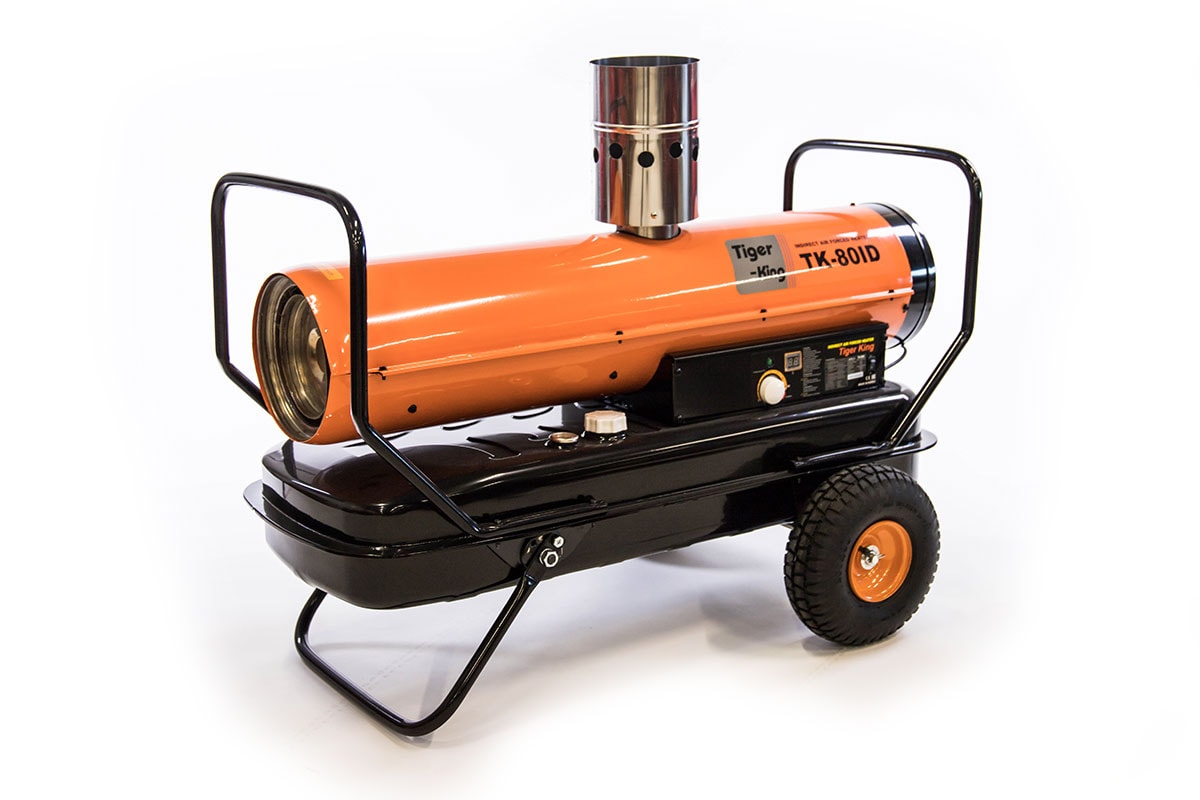 Tiger King dieselkanon med skorstein TK-80ID