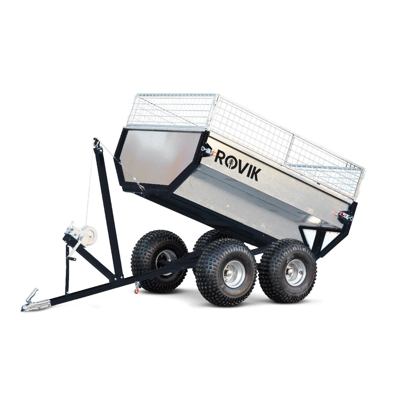 Rovik 800 ATV-Vagn med Vinsch