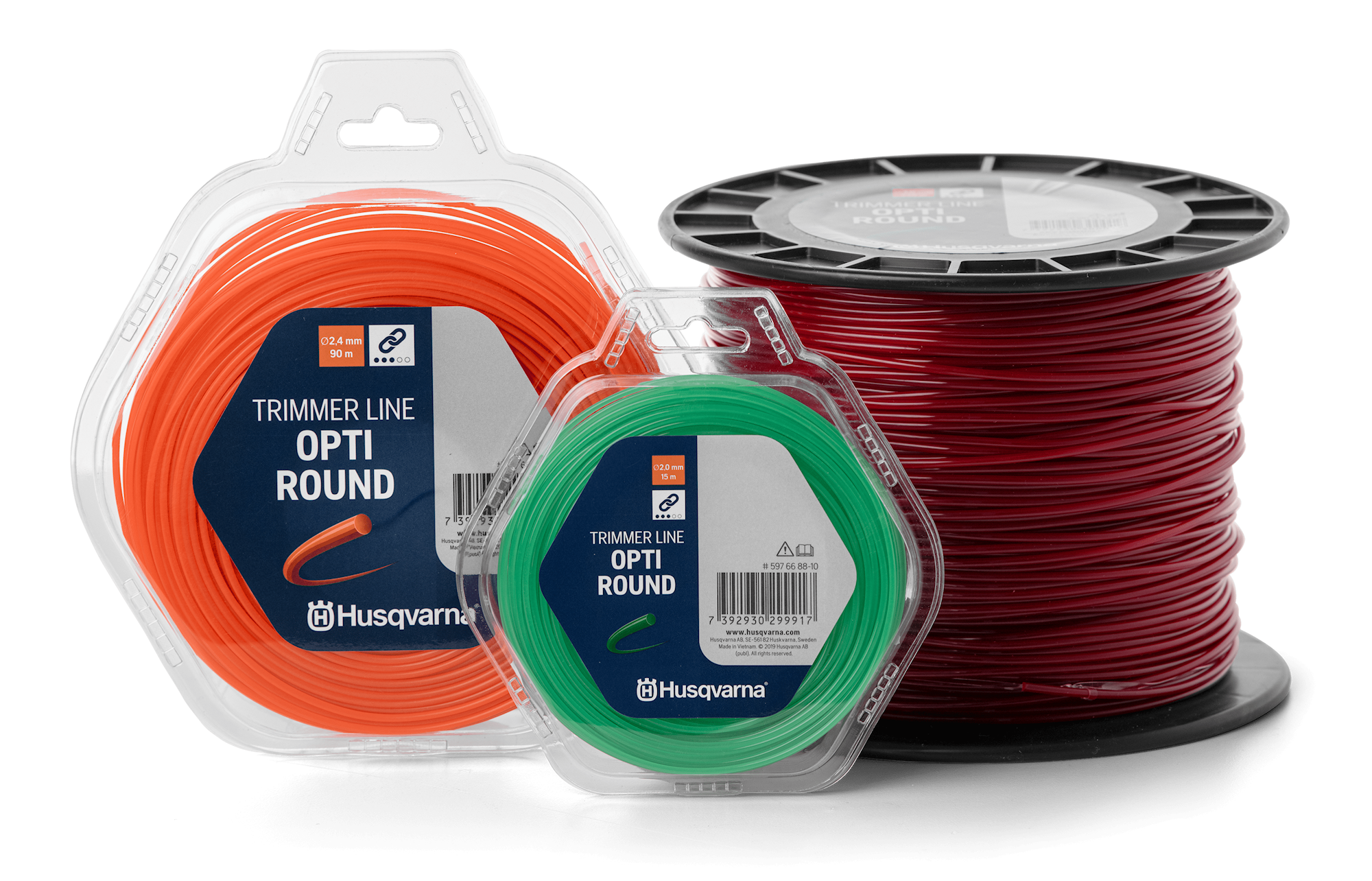 Husqvarna Trimmer Line Opti Round 1.5Mmx15M Blå