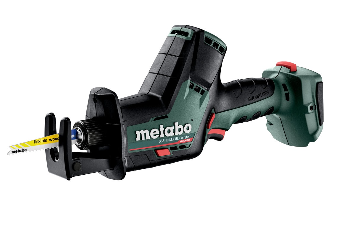 Metabo Tigersåg SSE 18 LTX BL Compact utan batteri och laddare