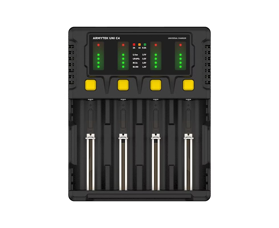 ArmyTek batterilader UNI C4