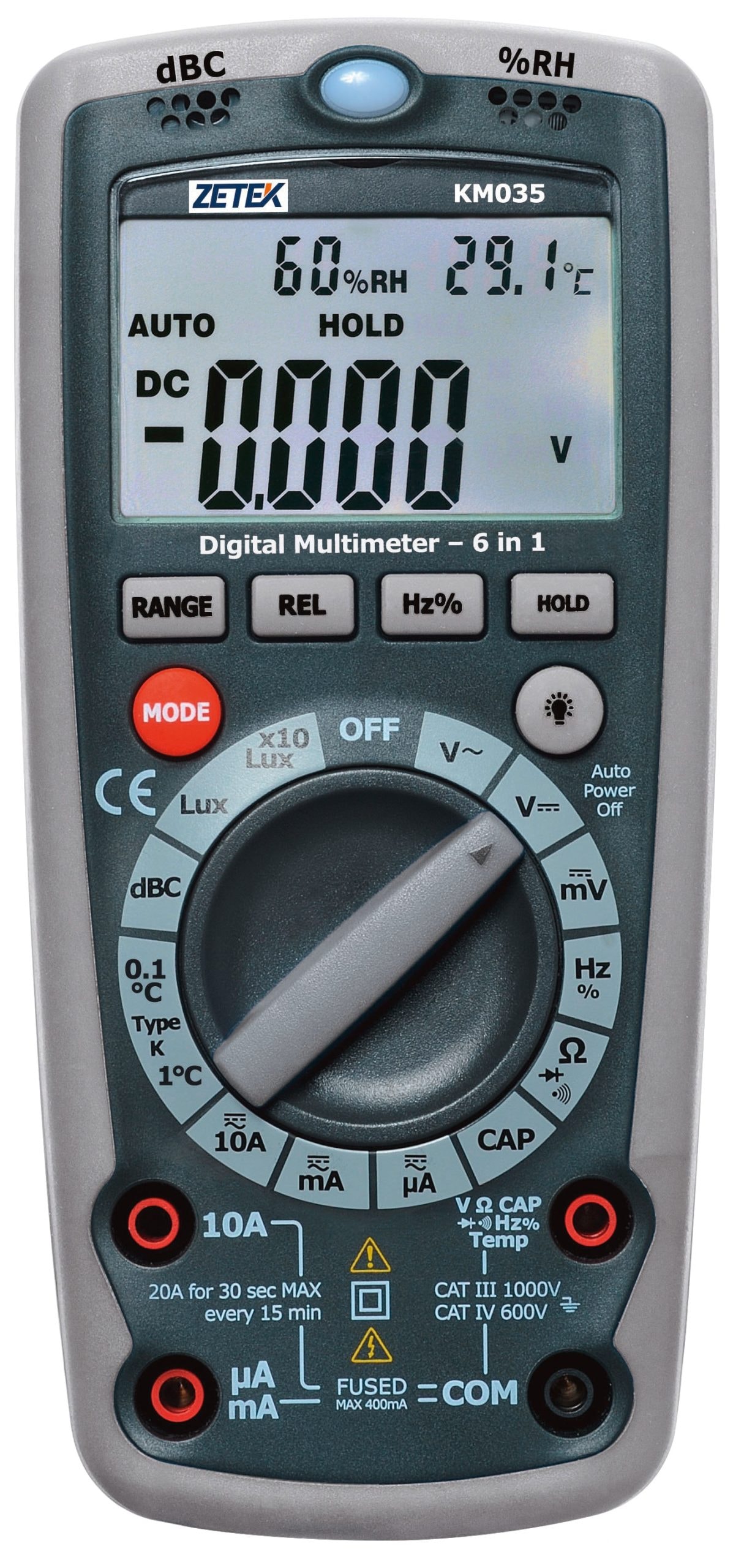 Zeca Allroundmultimeter Km035