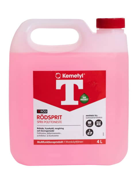 Kemetyl T- Röd 4 liter
