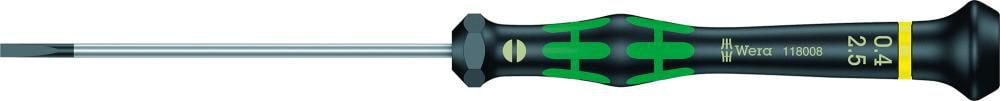 Wera Finmekanikermejsel 2035 Spår 2,5x0,4x80mm
