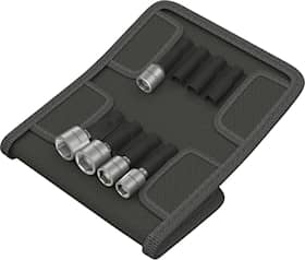 Format Skruvhållare i sats 1/4" 6-10mm, med magnet, 5 delar