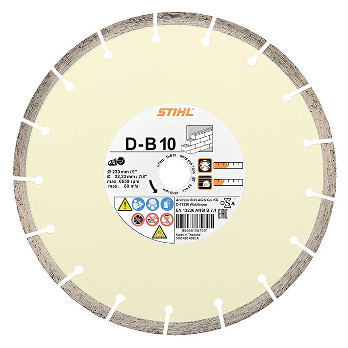 Stihl Diamantkapskiva betong D-B10 till TSA 230