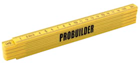 ProBuilder Meterstock i plast 2m, metrisk