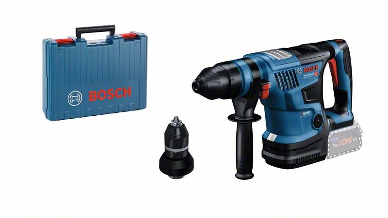 Bosch Batteridrevet borhammer BITURBO med SDS plus GBH 18V-34 CF Professional Solo med dybdestopper
