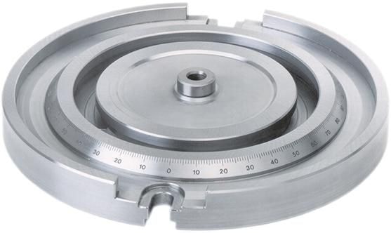 Format Vridplatta till maskinskruvstycke RS/UZ Stl. 3 - 135mm