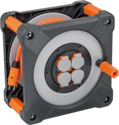 Brennenstuhl Kabelvinda LINE 4-uttag 33m PU H07BQ-F3G1,5 IP44 -